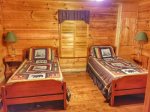 twin bedroom-north Georgia cabin rental
